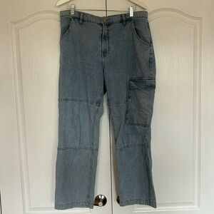 Mango Cargo Jeans